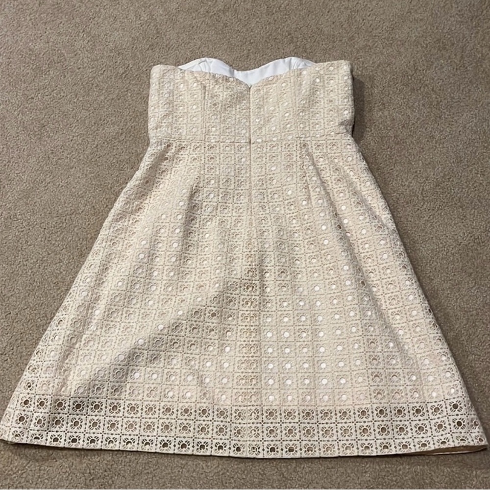 Beautiful Easter Spring J.Crew Strapless Dress Si… - image 2